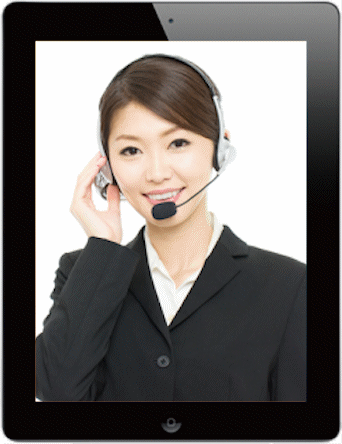 フォネット パッと通訳画面の様子